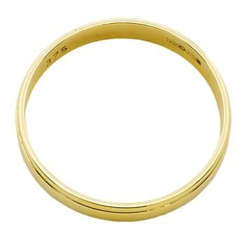 9ct Gold 1.5g Wedding Ring size O